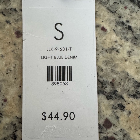 AKIRA Lace Up Denim Corset Belt Light Blue Waist Belt Size S Y2K Western - Picture 3 of 3